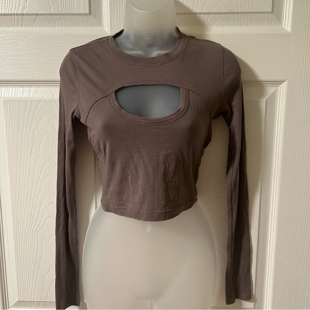 Lululemon Better Best Long Sleeve in Lunar Rock